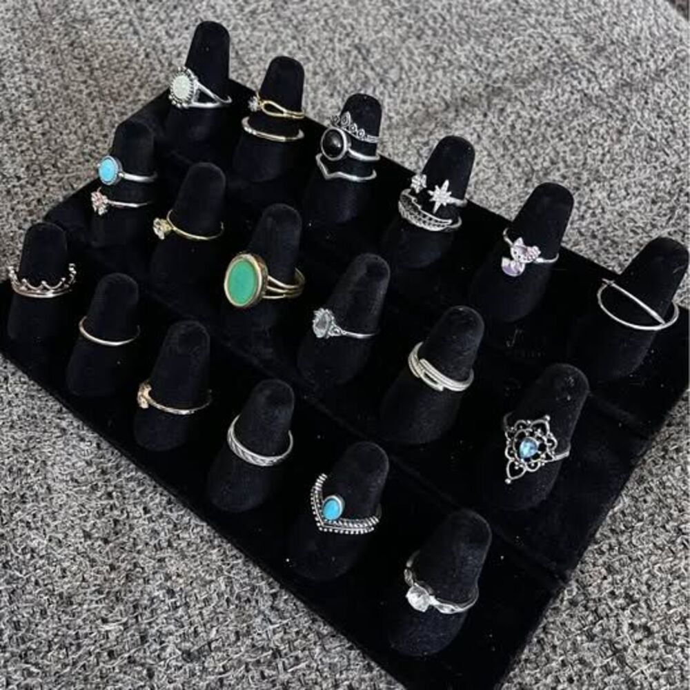Assorted 23 Rings Lot - Picture 2 of 3